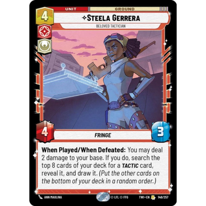 Steela Gerrera, Beloved Tactician (Foil)