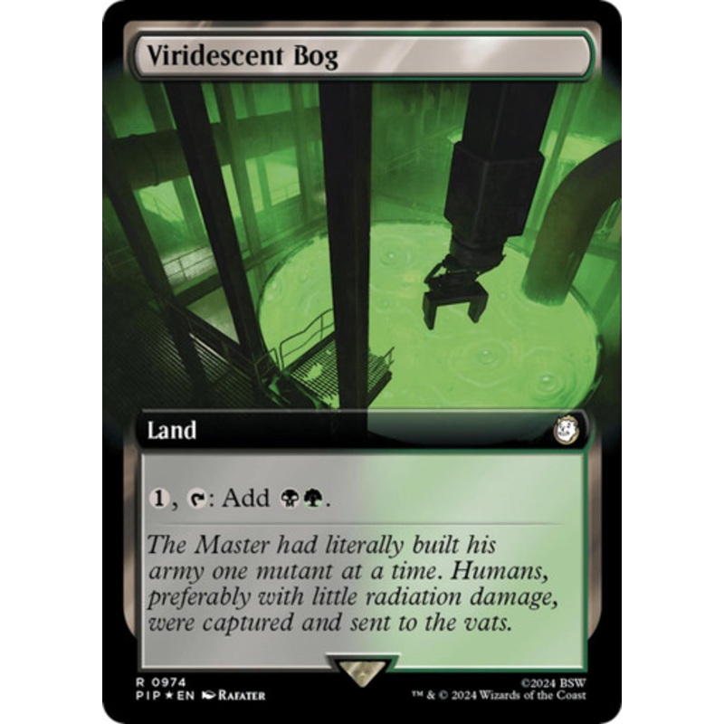 Viridescent Bog (Extended Art) (Surge Foil) | Universes Beyond: Fallout