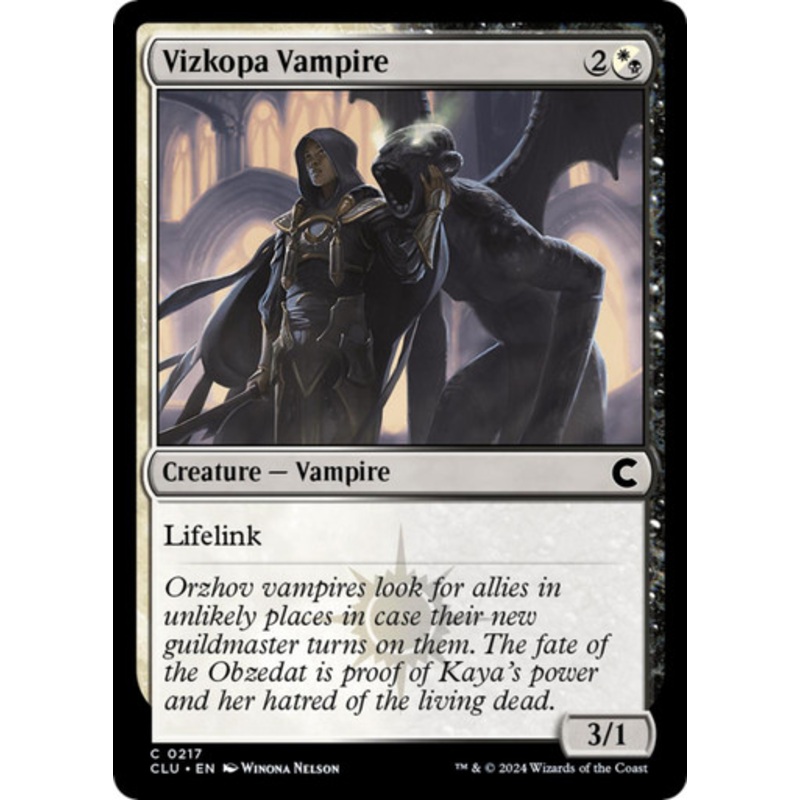 Vizkopa Vampire | Ravnica: Clue Edition