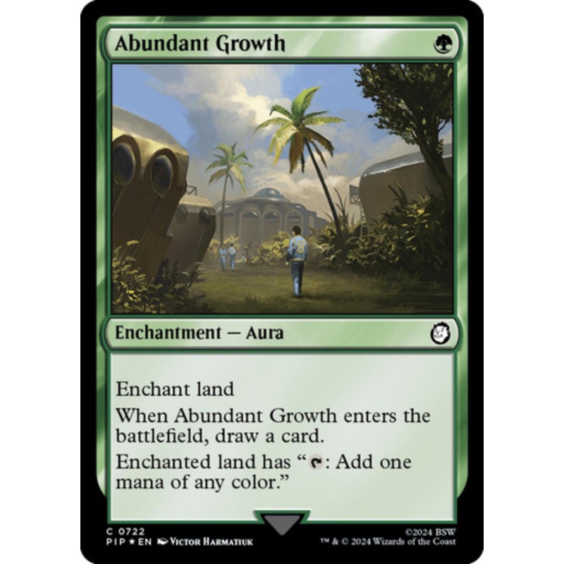 Abundant Growth (Surge Foil) | Universes Beyond: Fallout