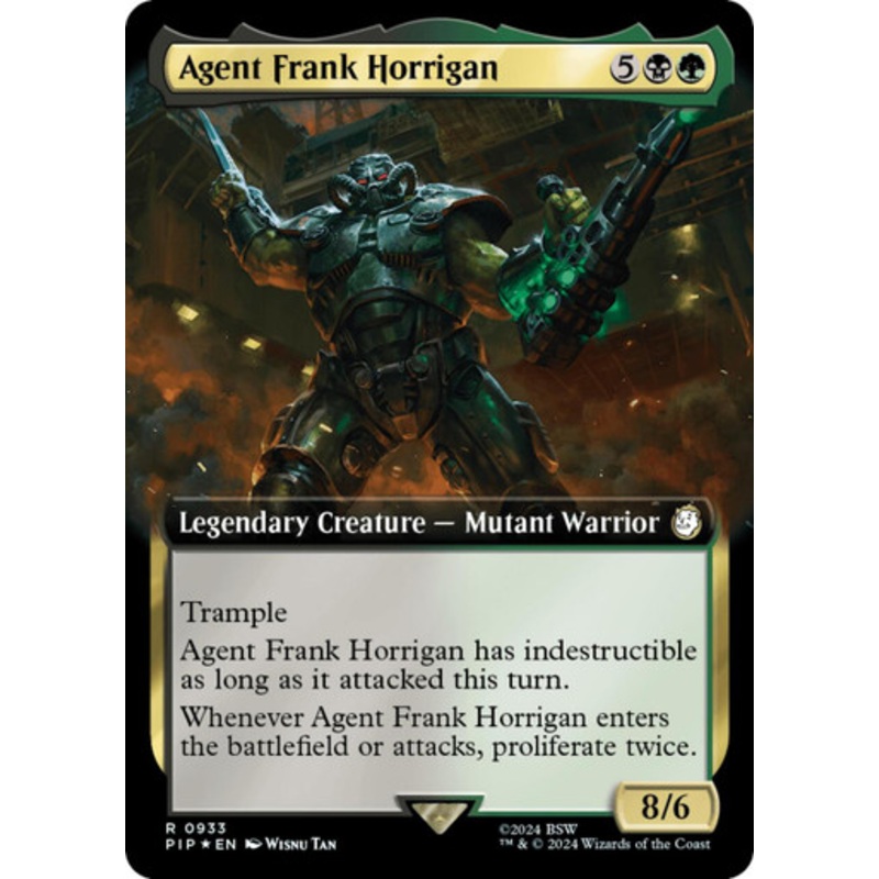Agent Frank Horrigan (Extended Art) (Surge Foil)