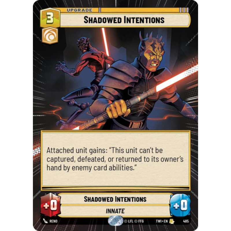 Shadowed Intentions (Hyperspace Frame)