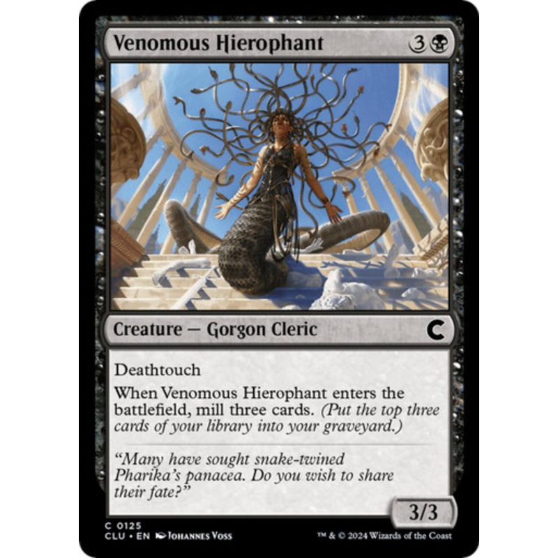 Venomous Hierophant | Ravnica: Clue Edition