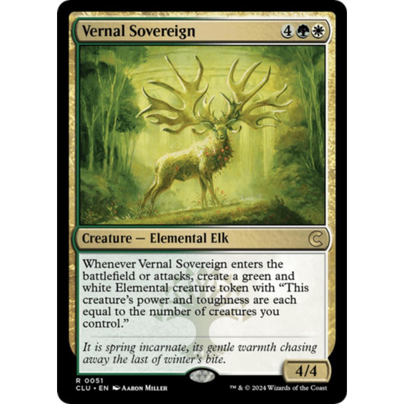 Vernal Sovereign | Ravnica: Clue Edition