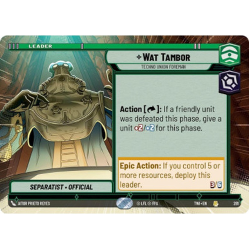 Wat Tambor, Techno Union Foreman (Hyperspace Frame)