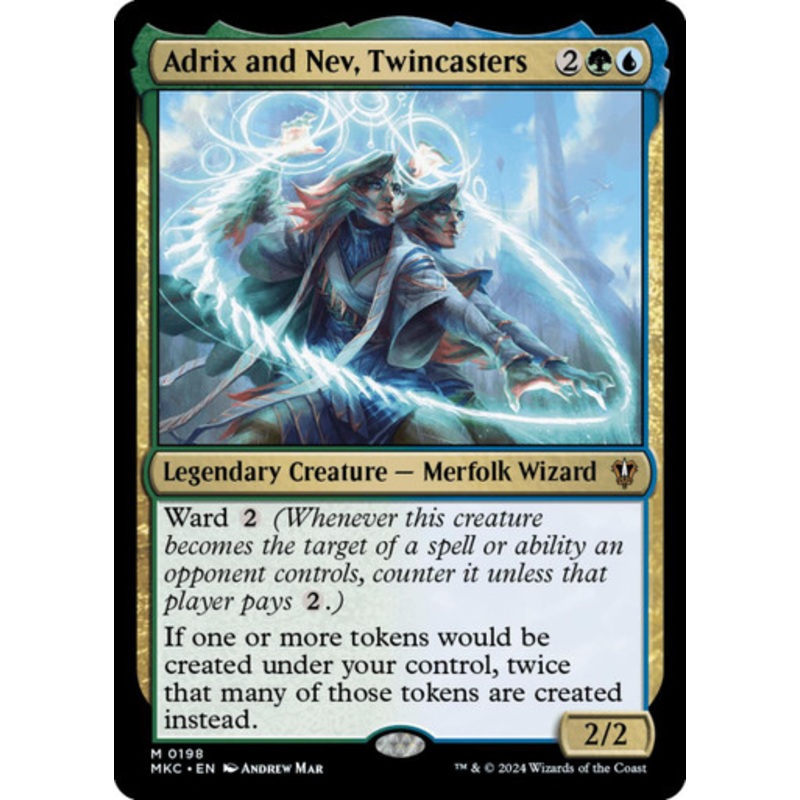 Adrix and Nev, Twincasters | Murders at Karlov Manor Commander