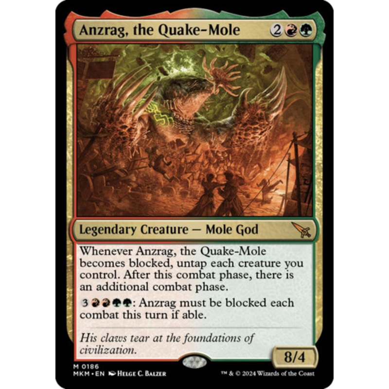 Anzrag, the Quake-Mole | Murders at Karlov Manor