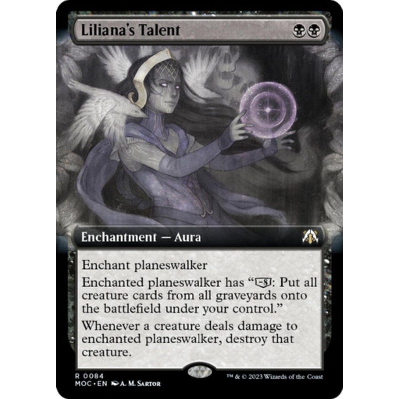 Liliana's Talent (Extended Art foil)