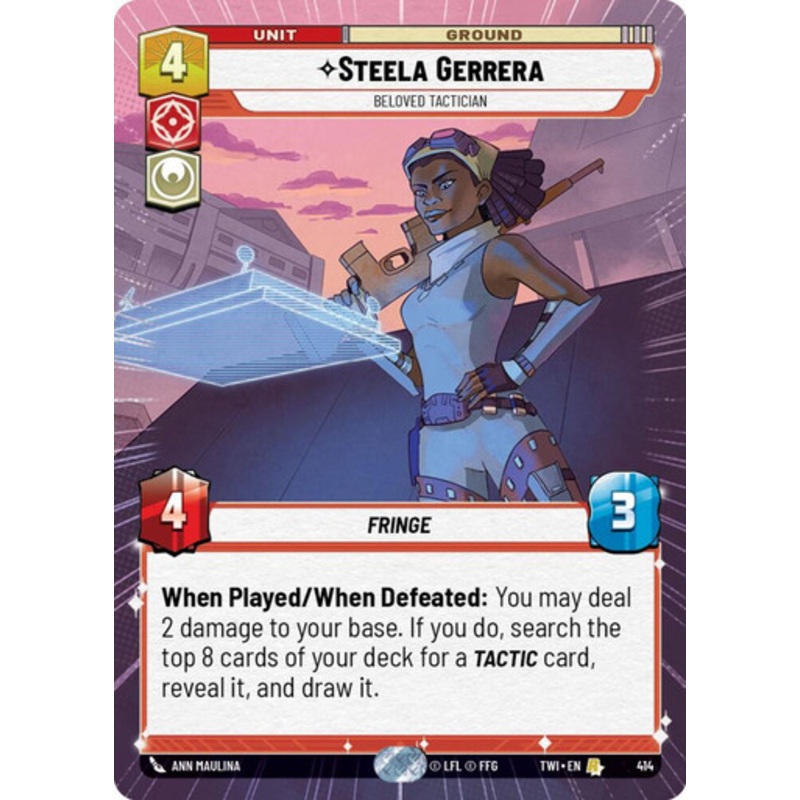 Steela Gerrera, Beloved Tactician (Hyperspace Frame)