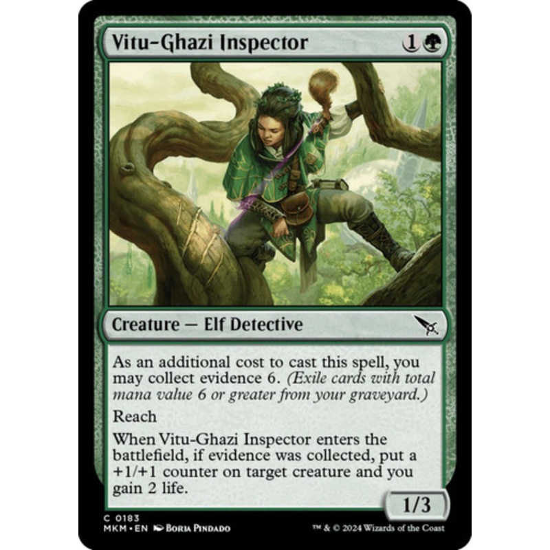 Vitu-Ghazi Inspector (foil) | Murders at Karlov Manor