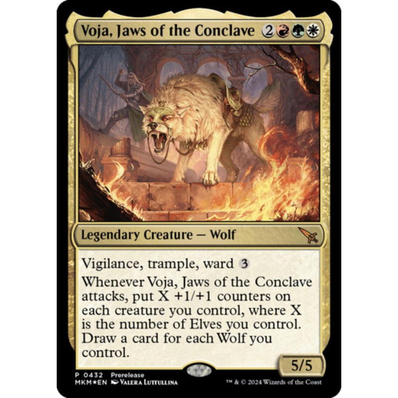 Voja, Jaws of the Conclave (Prerelease Foil) | Murders at Karlov Manor