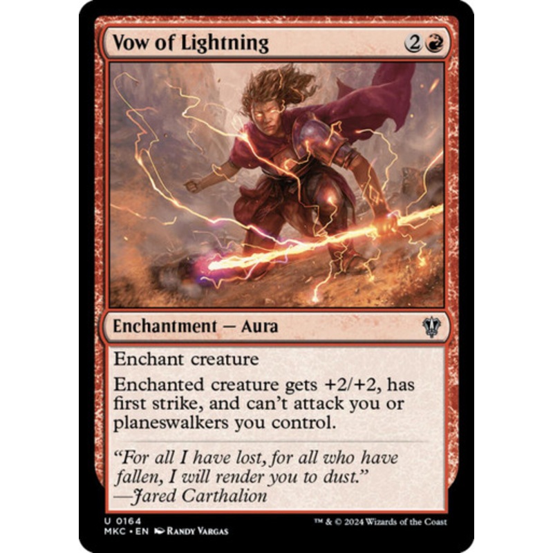 Vow of Lightning | Murders at Karlov Manor Commander