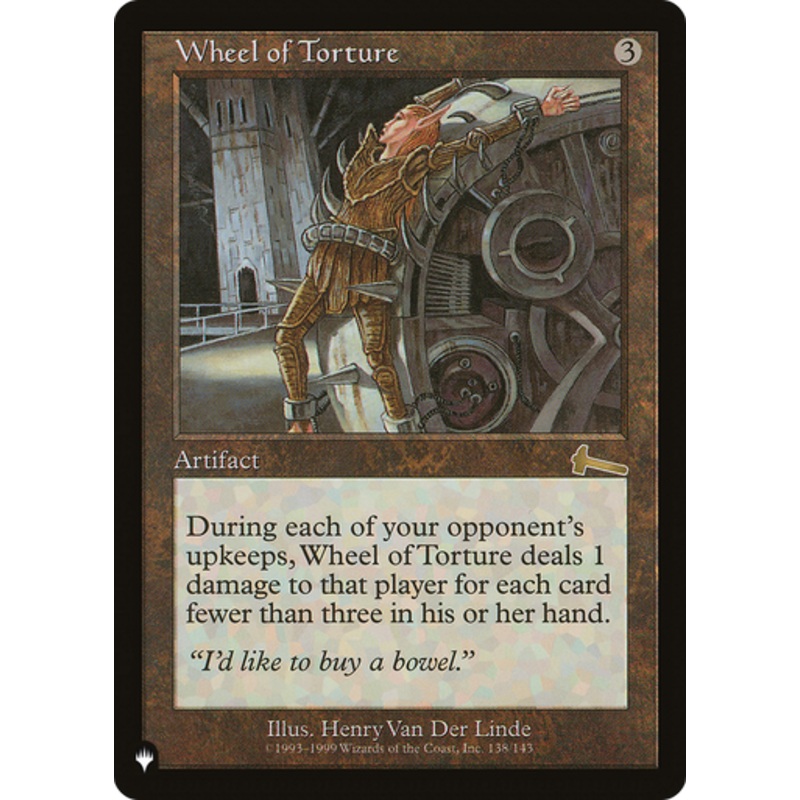 Wheel of Torture (The List Reprint) | Urza's Legacy