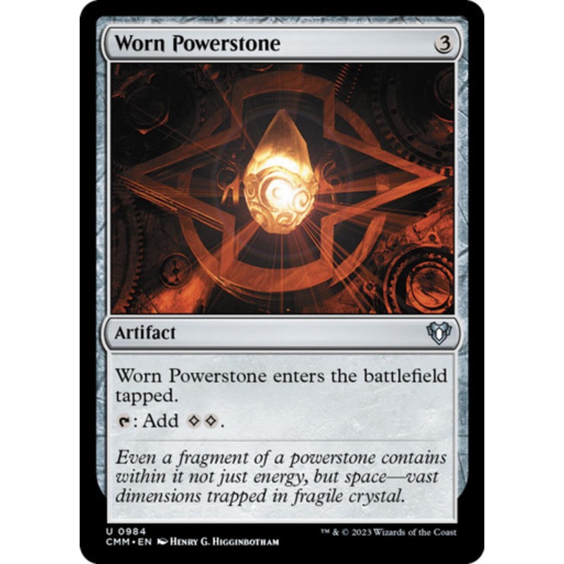 Worn Powerstone | Commander Masters