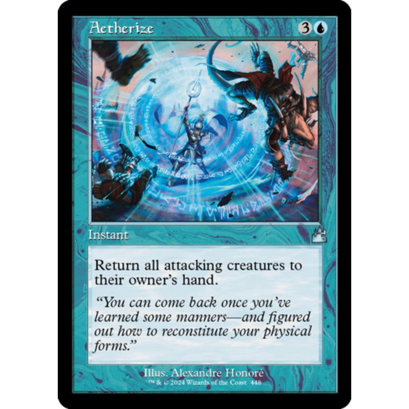 Aetherize (Retro Frame) | Ravnica Remastered