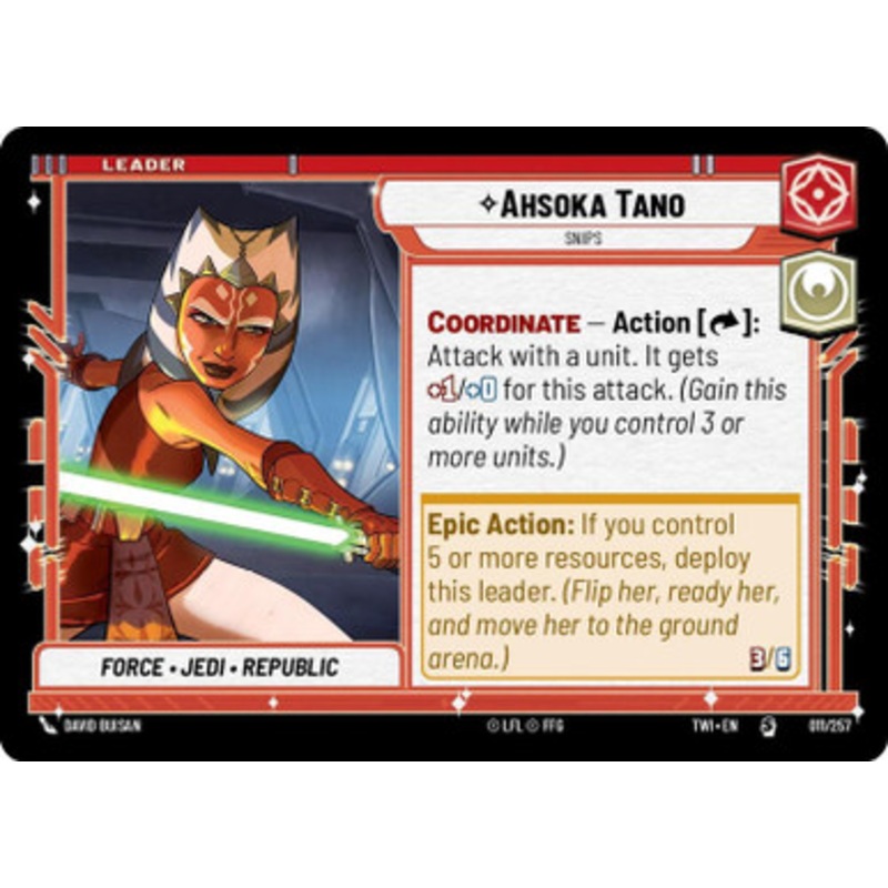 Ahsoka Tano, Snips