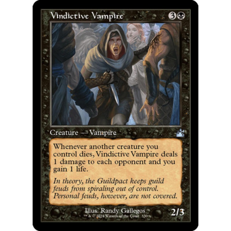 Vindictive Vampire (Retro Frame) | Ravnica Remastered