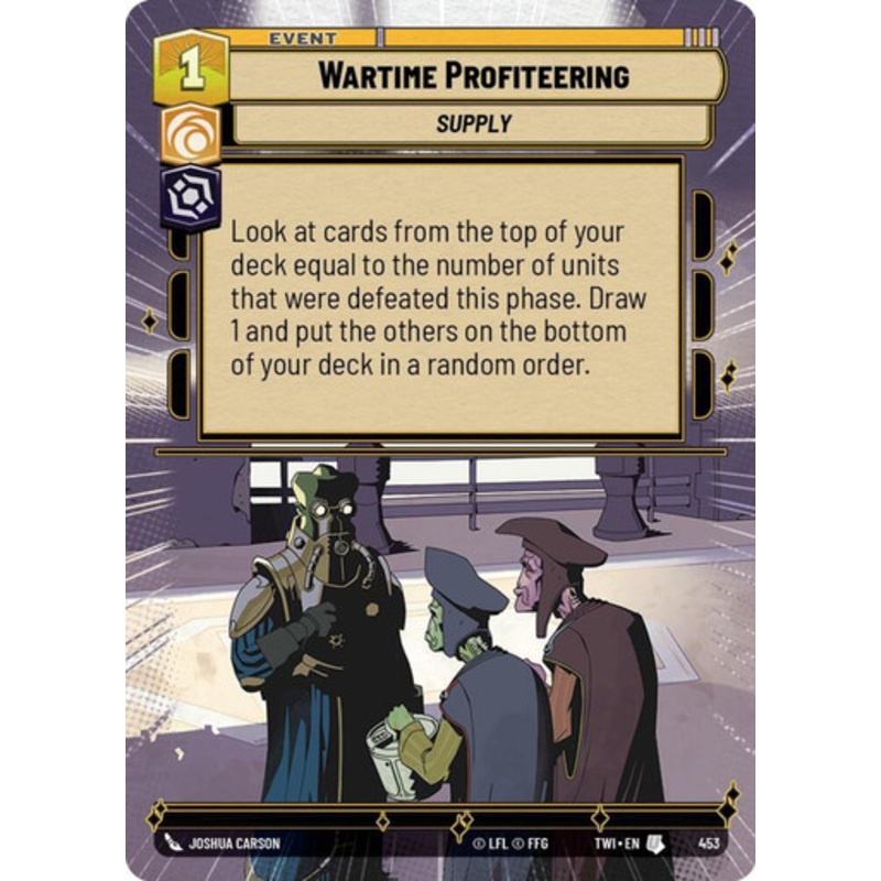 Wartime Profiteering (Hyperspace Frame)