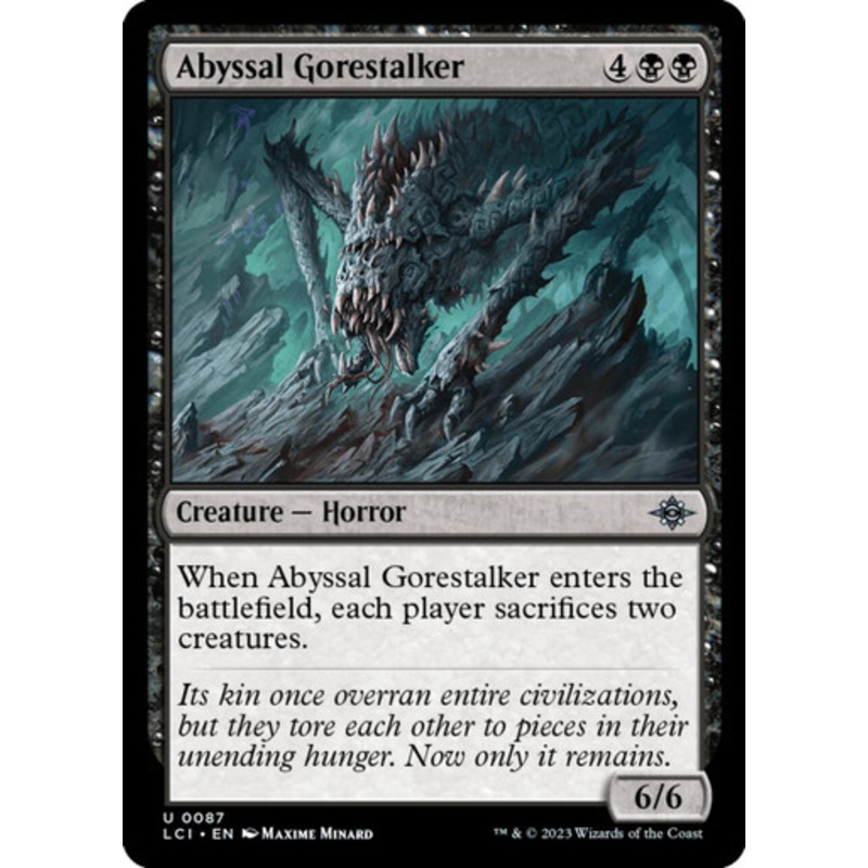 Abyssal Gorestalker | Lost Caverns of Ixalan