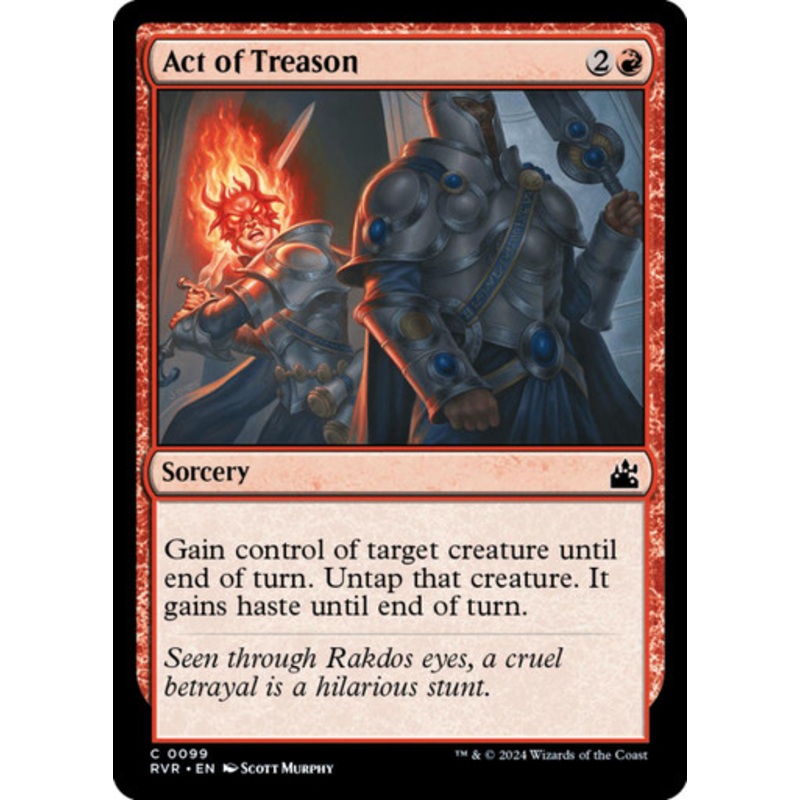 Act of Treason (Foil) | Ravnica Remastered