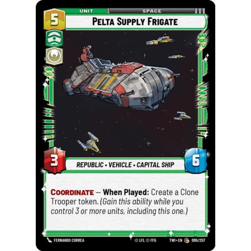 Pelta Supply Frigate (Foil)