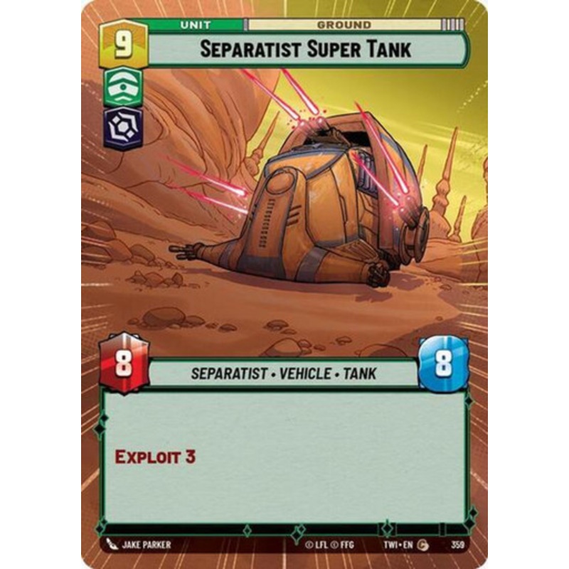 Separatist Super Tank (Hyperspace Frame)