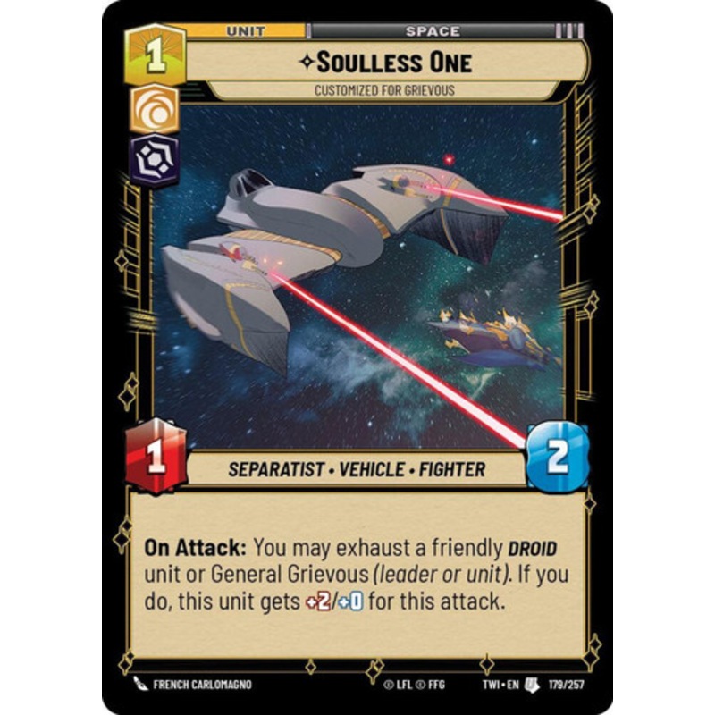 Soulless One, Customized for Grievous