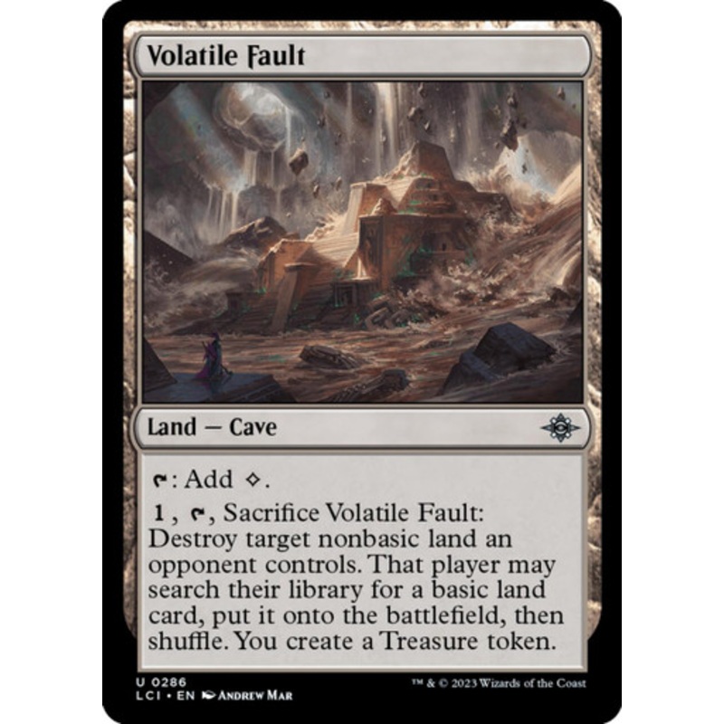 Volatile Fault | Lost Caverns of Ixalan