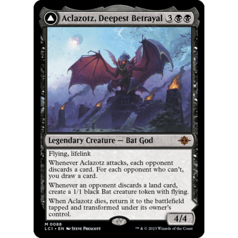 Aclazotz, Deepest Betrayal // Temple of the Dead
