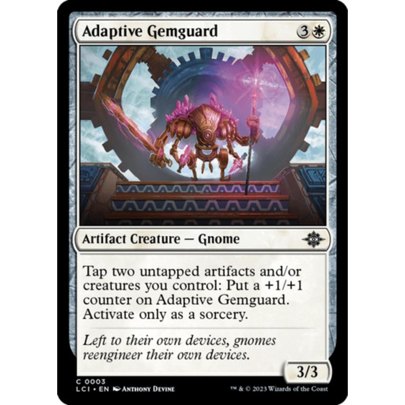 Adaptive Gemguard (foil) | Lost Caverns of Ixalan