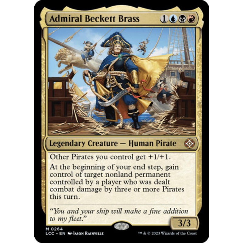Admiral Beckett Brass | Lost Caverns of Ixalan Commander