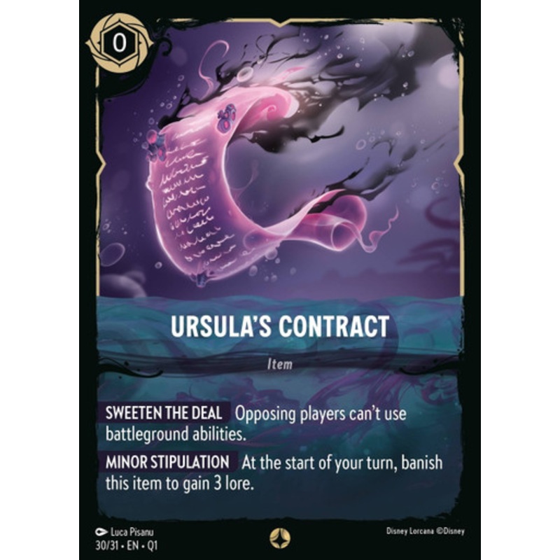 Ursula's Contract (Deep Trouble)