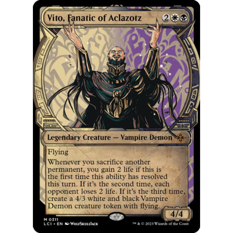 Vito, Fanatic of Aclazotz (Showcase Frame)