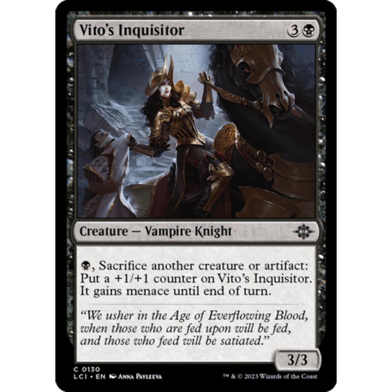 Vito's Inquisitor | Lost Caverns of Ixalan