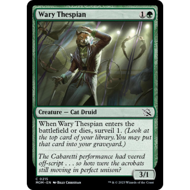 Wary Thespian | March of the Machine