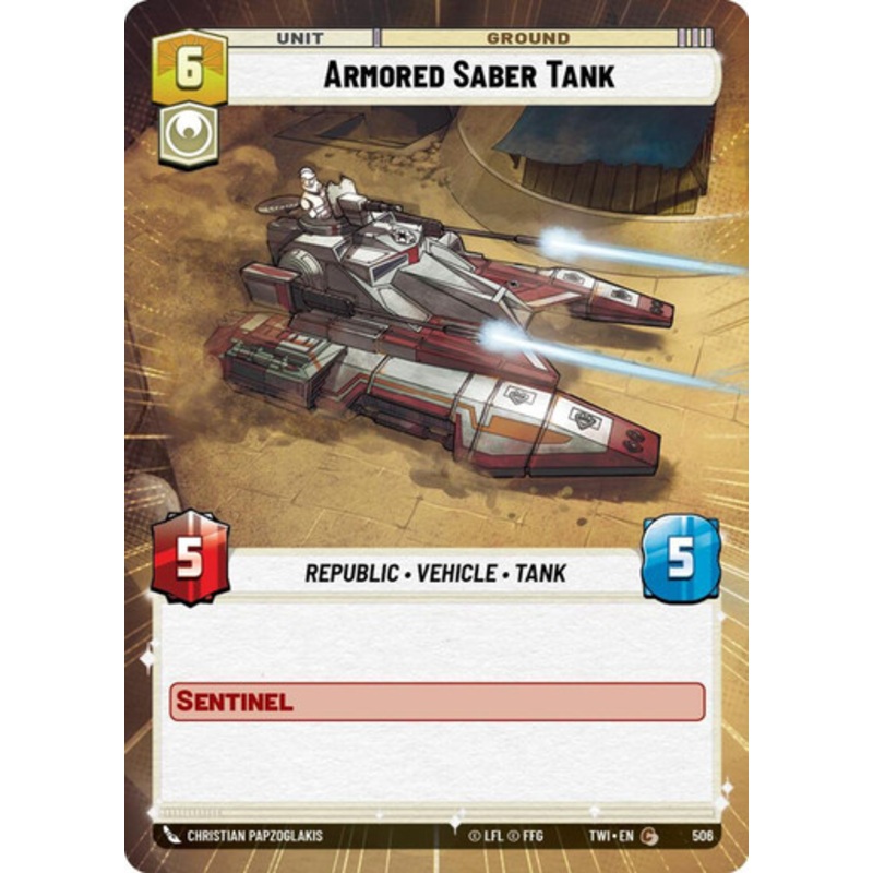 Armored Saber Tank (Hyperspace Frame)