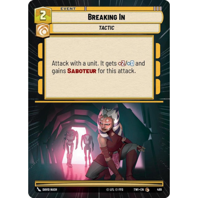 Breaking In (Hyperspace Frame)