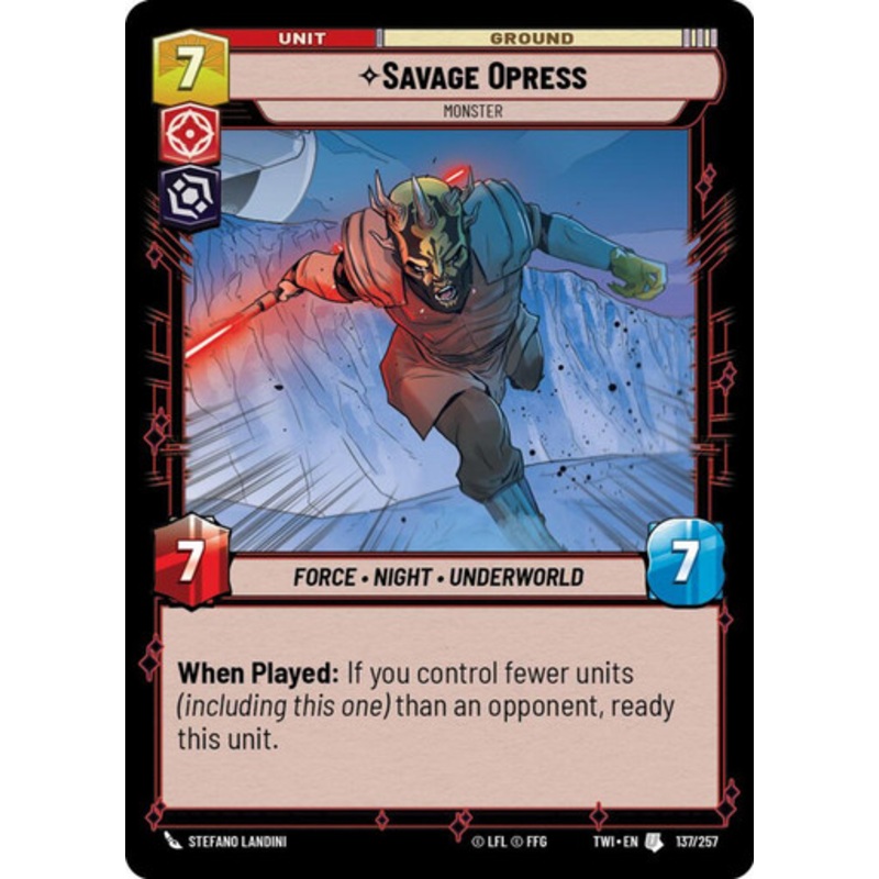 Savage Opress, Monster