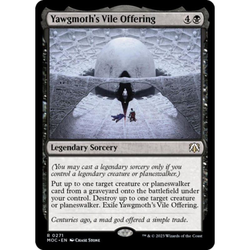 Yawgmoth's Vile Offering | March of the Machine Commander