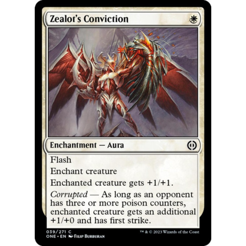 Zealot's Conviction | Phyrexia: All Will Be One