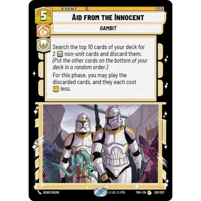 Aid from the Innocent (Foil)