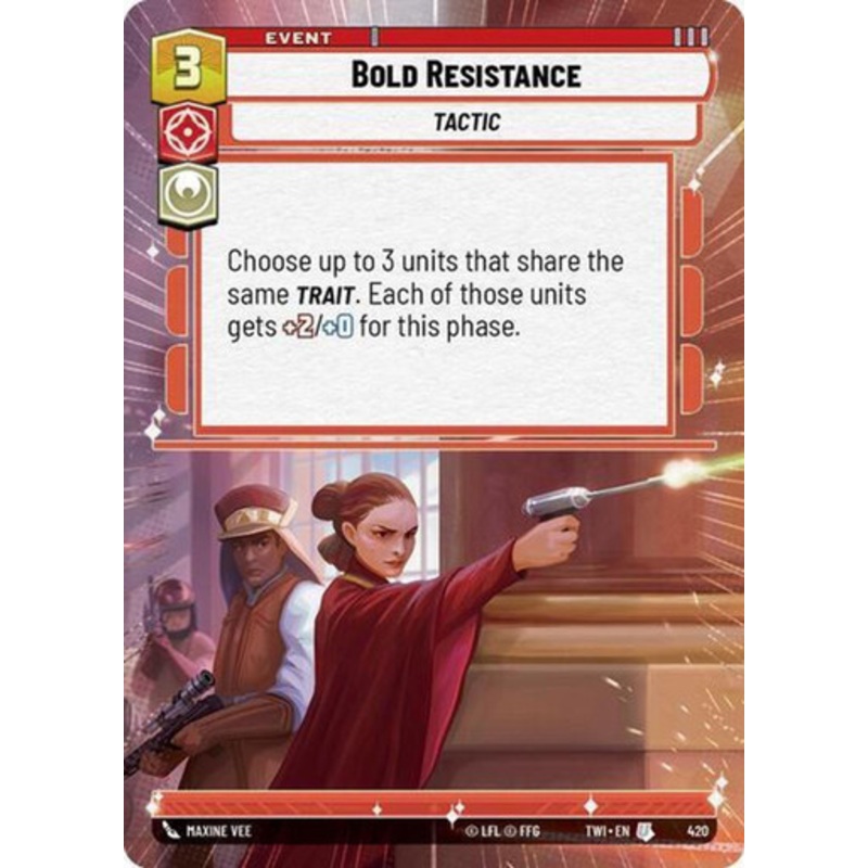 Bold Resistance (Hyperspace Frame)