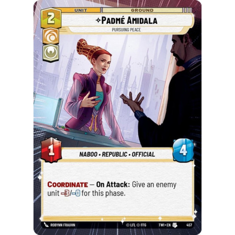 Padme Amidala, Pursuing Peace (Hyperspace Frame)