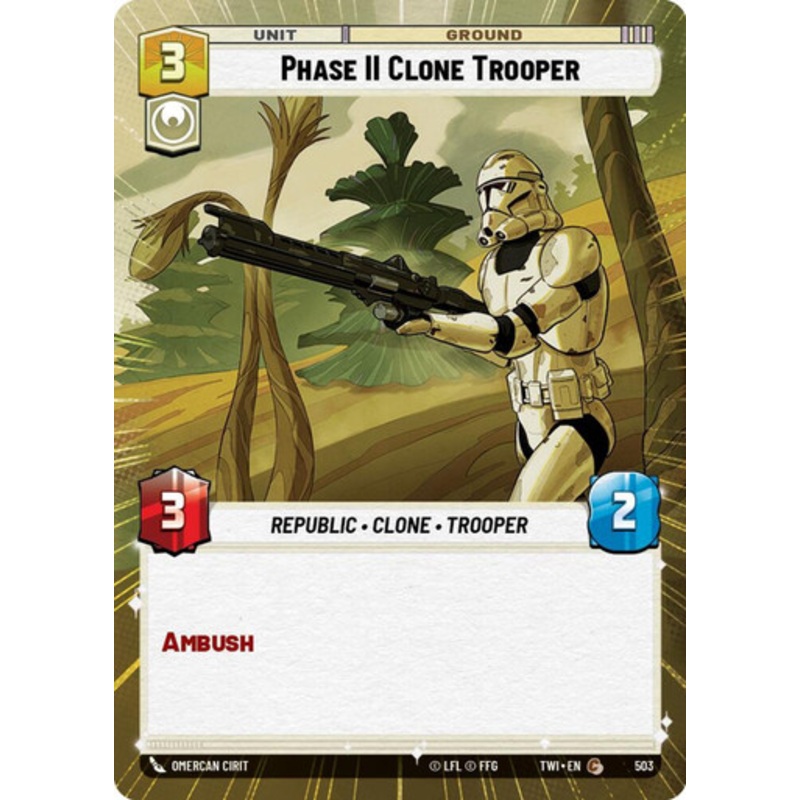 Phase II Clone Trooper (Hyperspace Frame)
