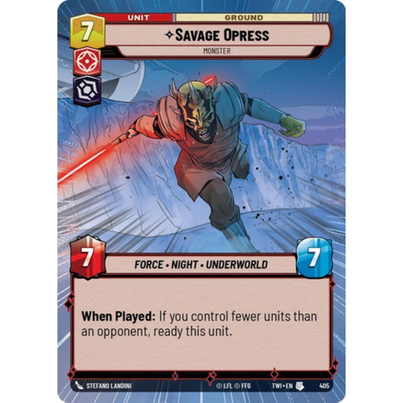 Savage Opress, Monster (Hyperspace Frame)