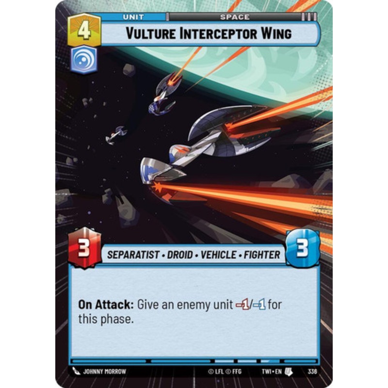 Vulture Interceptor Wing (Hyperspace Foil)