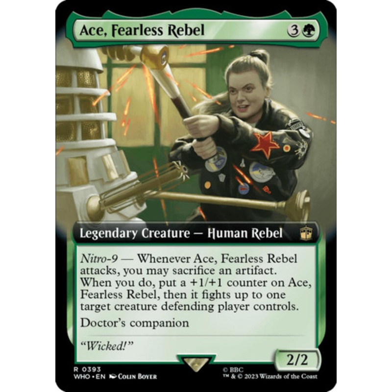 Ace, Fearless Rebel (Extended Art) (foil)