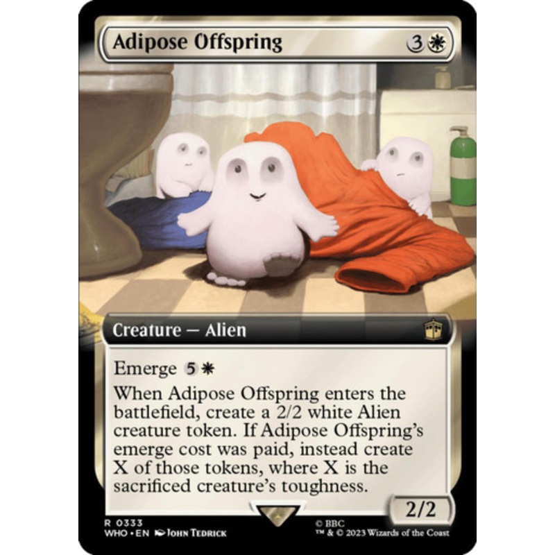 Adipose Offspring (Extended Art) (foil)