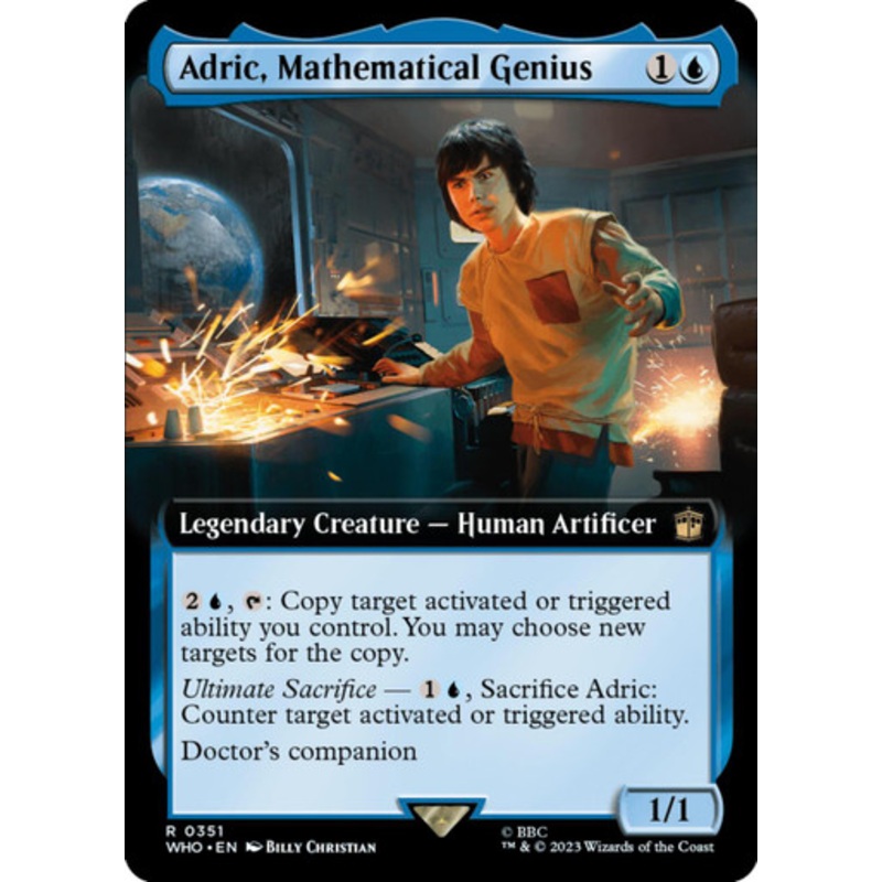 Adric, Mathematical Genius (Extended Art) (foil)