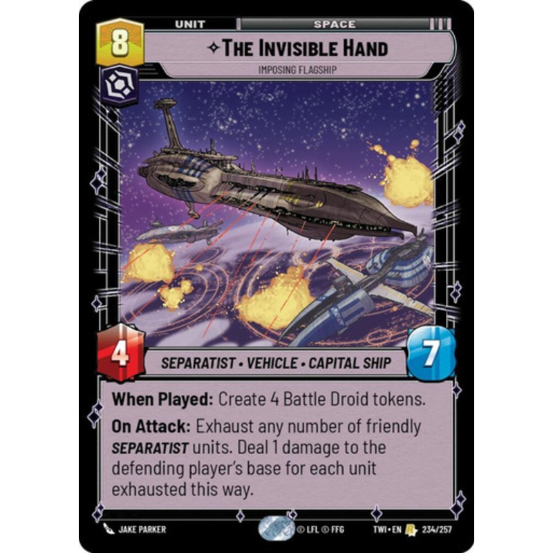 The Invisible HandImposing Flagship (Foil)